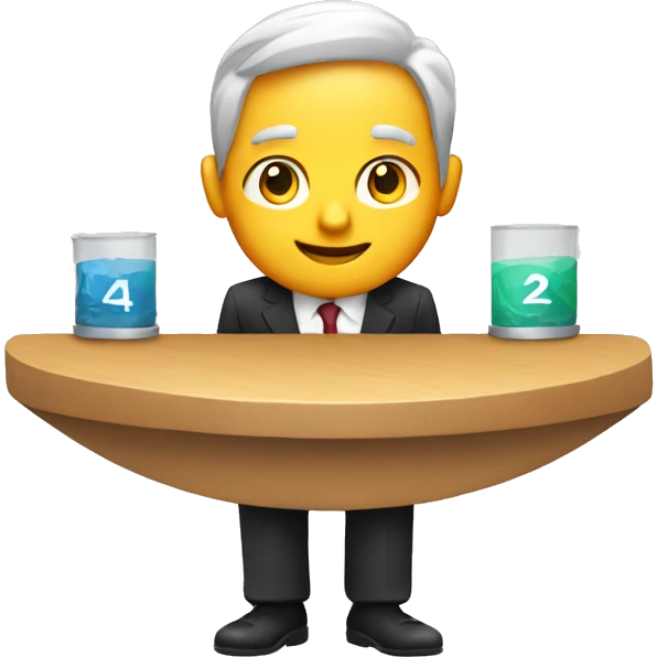 icon for finance app with tables emoji