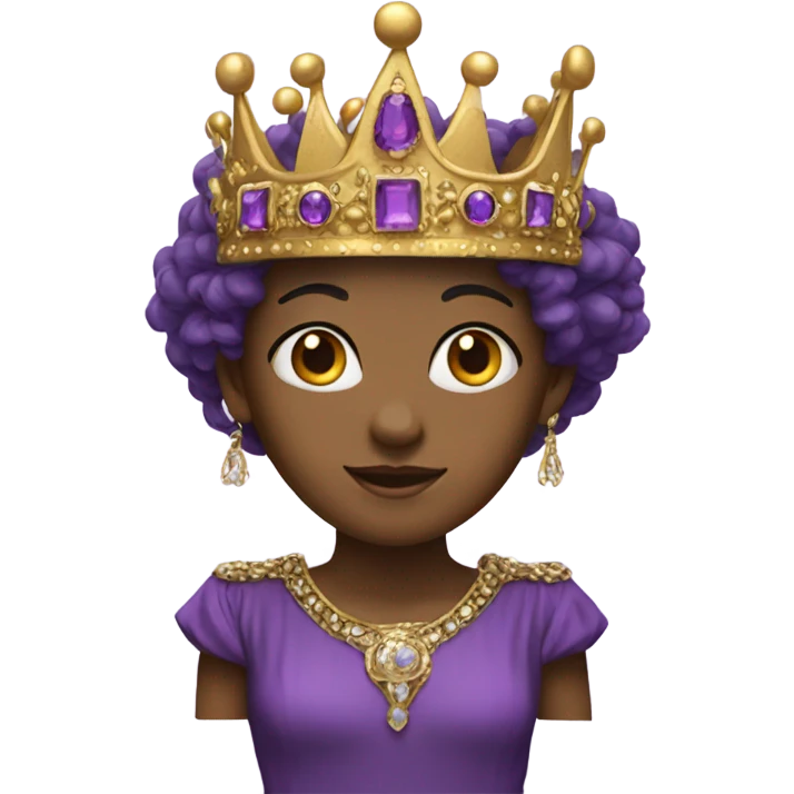 Purple Crown  emoji
