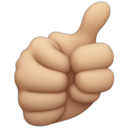 thumb up sad emoji