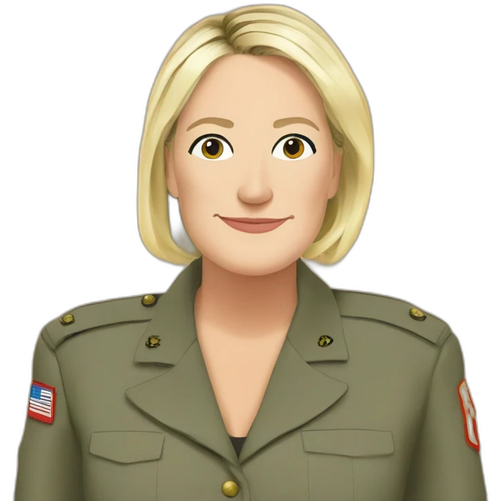 Marine le pen  emoji