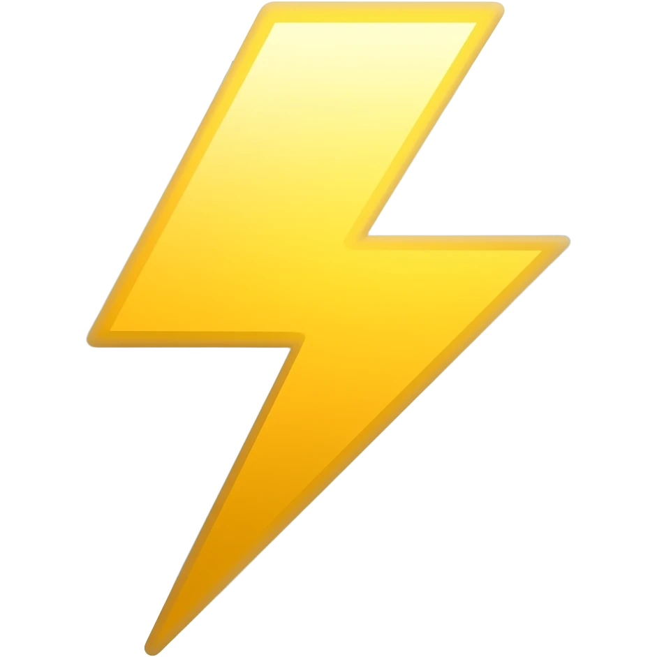 Create an emoji of flash emoji