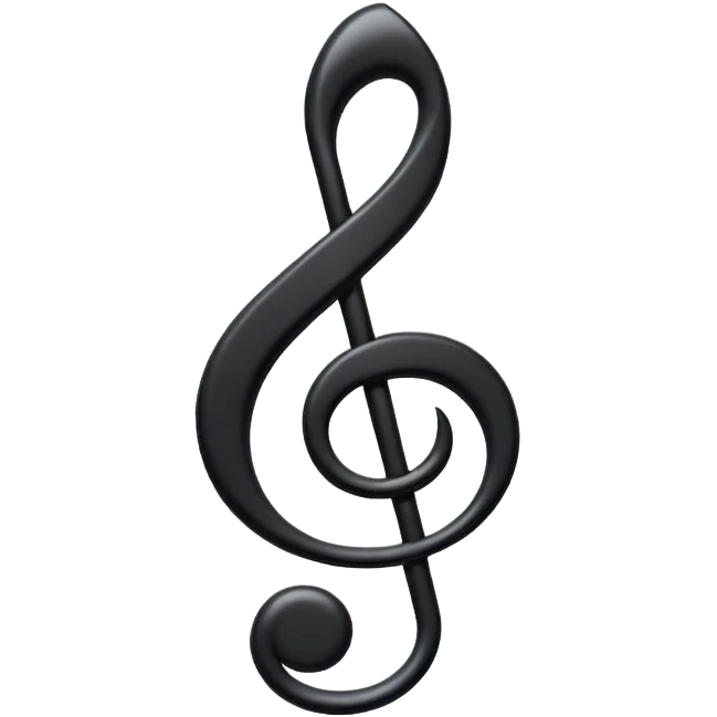 bass clef music emoji
