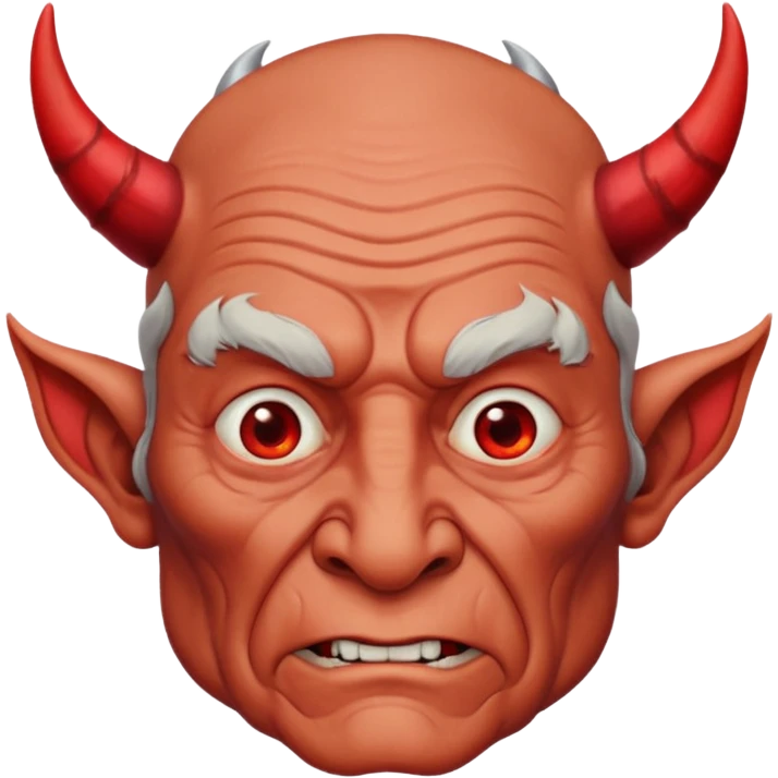 👴🏻 make the old man emoji look devil and also give him the horns just like animals or devil! emoji