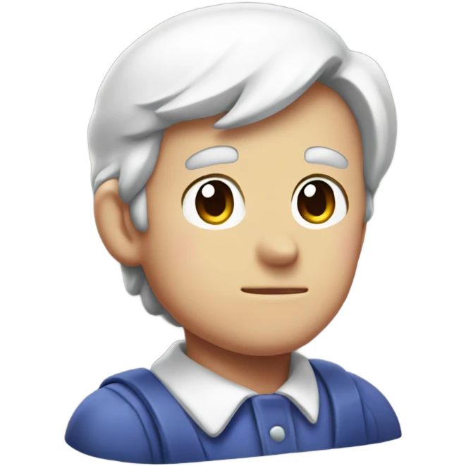 Kirby white emoji
