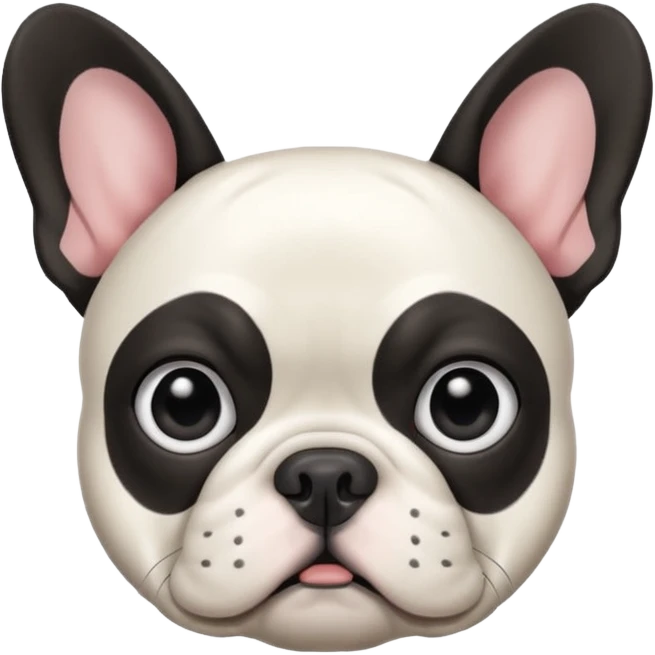 French bulldog emoji