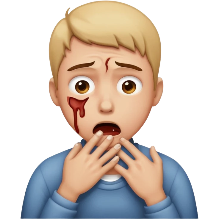 Someone choking them selves  emoji