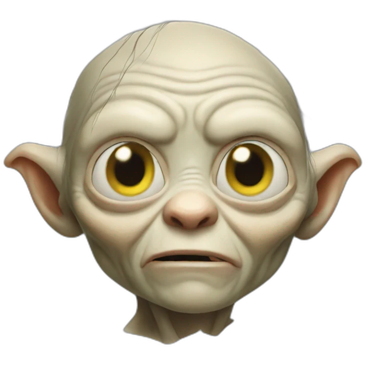 Gollum emoji