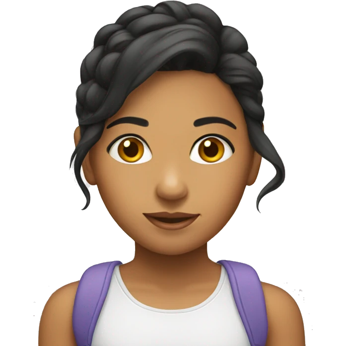 Young girl Latina  emoji
