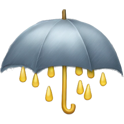 Rain emoji