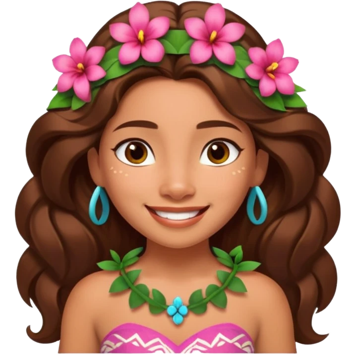 princess moana emoji