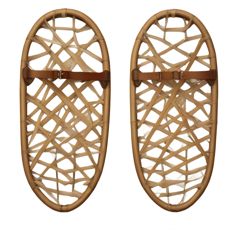 snowshoes emoji