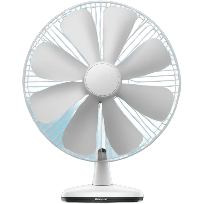  stand fan without any blades emoji