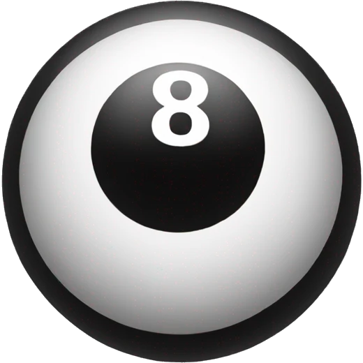 8 ball emoji