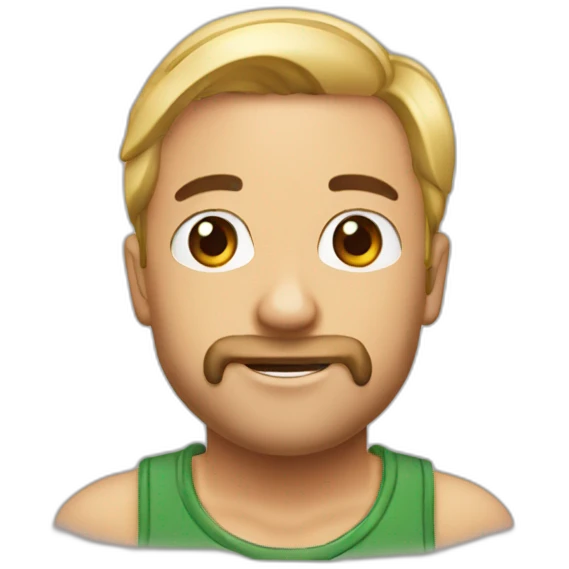 Je me pince la joue emoji
