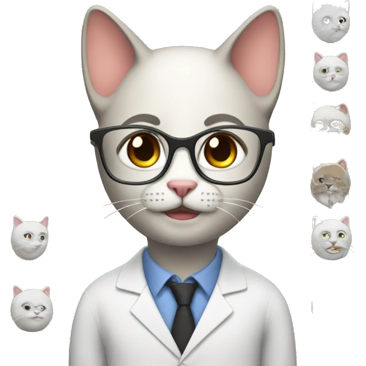 philosophy teacher cat  emoji