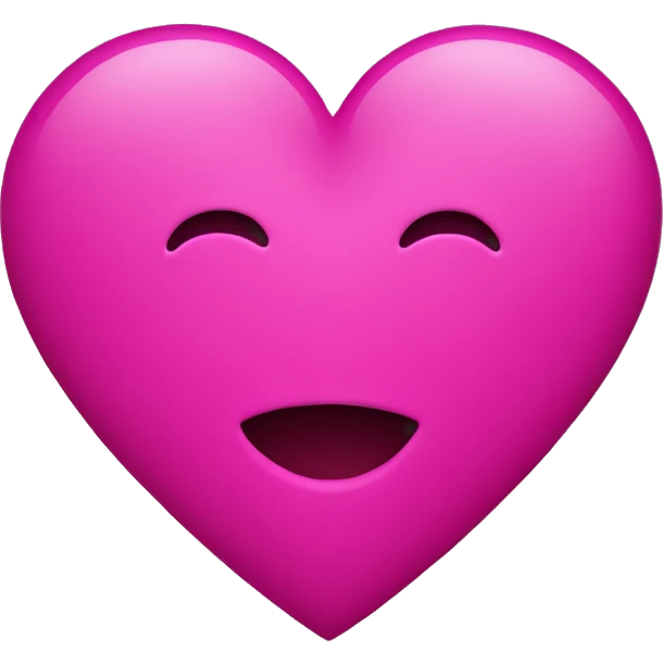 magenta heart emoji