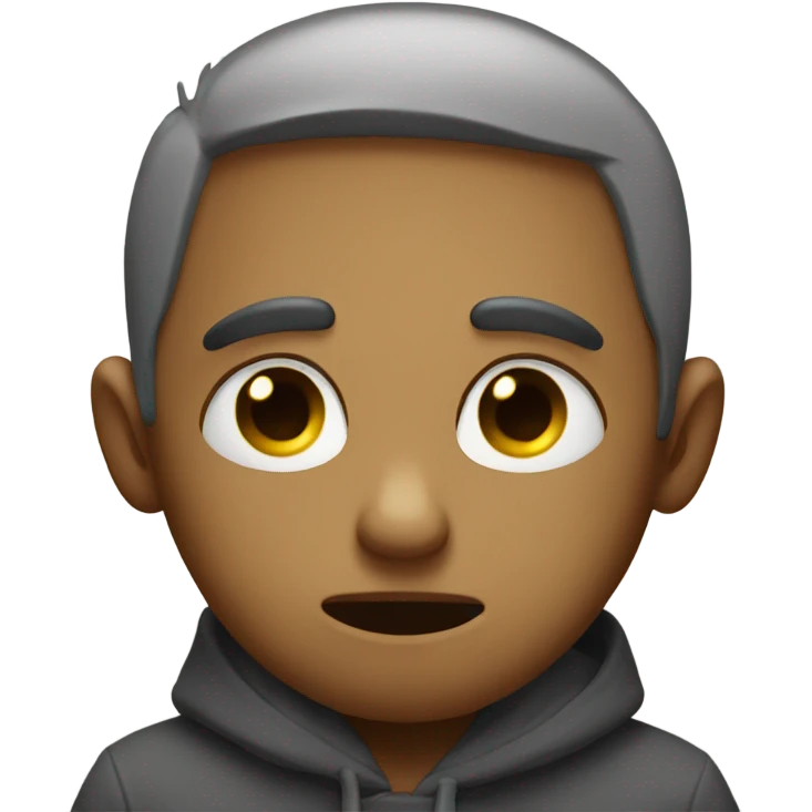 Sad eyes hug emoji
