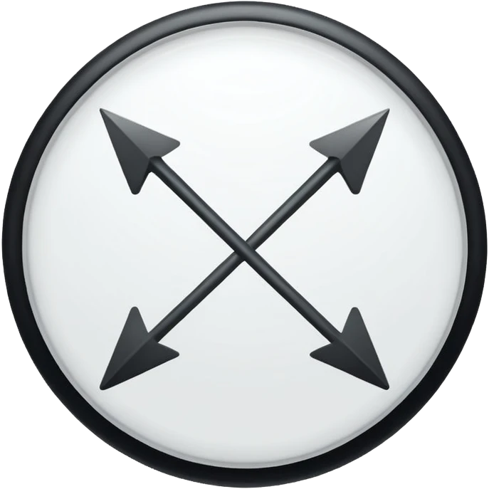 white round arrow, without back emoji