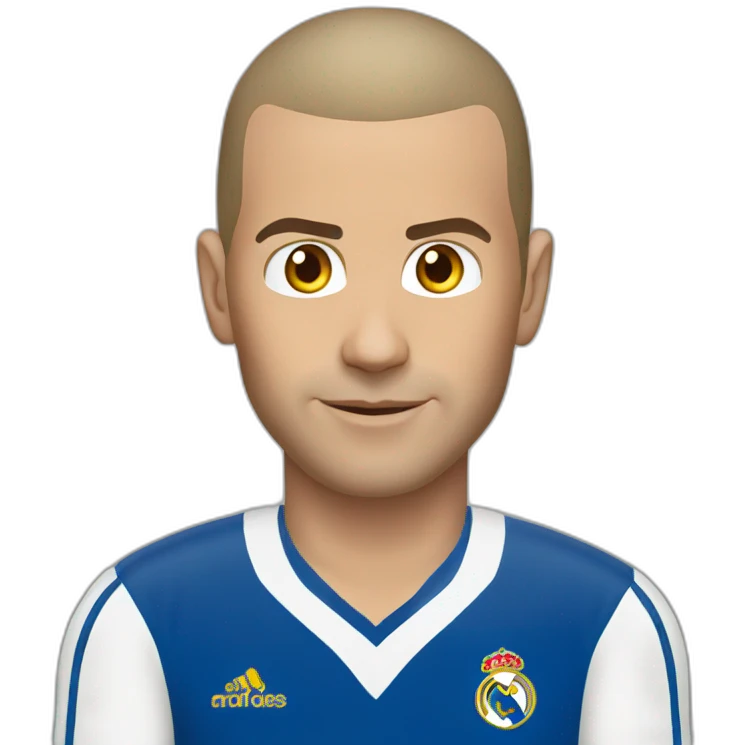 Zinedine zidane jeune emoji