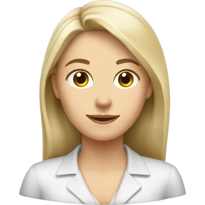 Three Caucasian female coworkers  emoji
