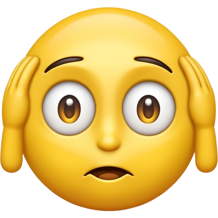 Yellow emoji rolling eyes and shrugging emoji