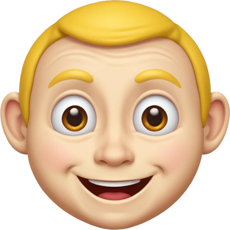 dopey emoji, dazed look, raised eyebrows emoji
