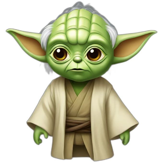 Yoda en slip emoji