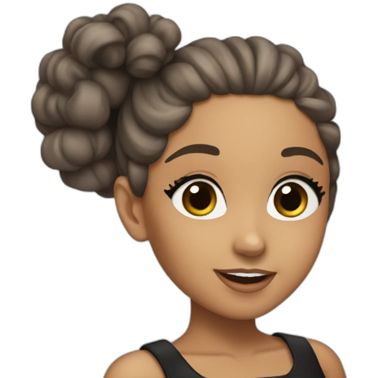 Ariana grande singer emoji