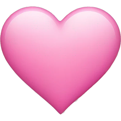 Pink heart emoji