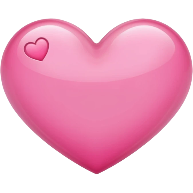 pink heart transparent background emoji