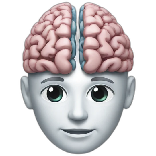 Brain artificial intelligence emoji