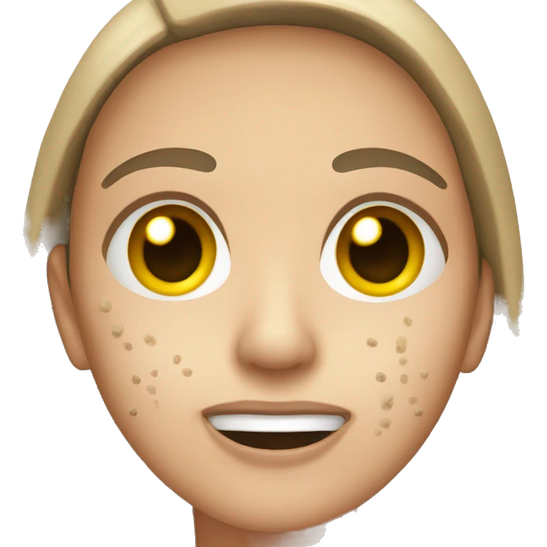Acne face emoji