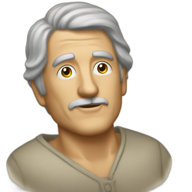 old-fashion-man-slipper emoji