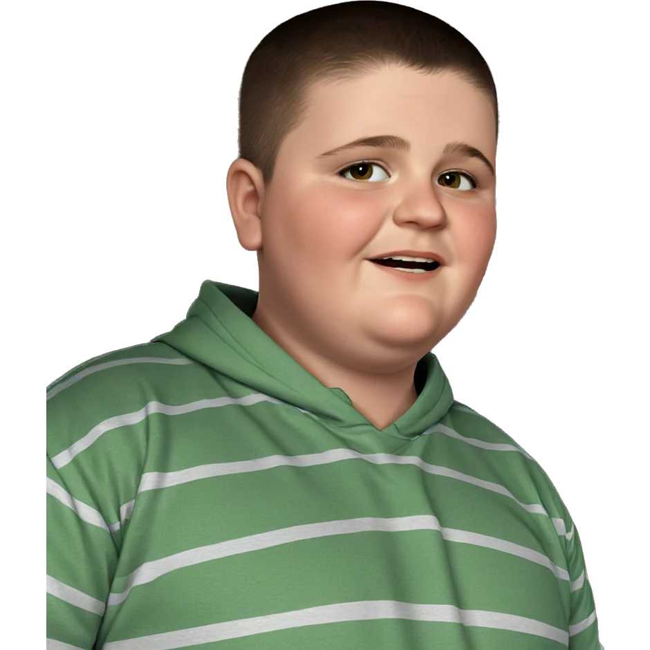 realistic meme of boy emoji