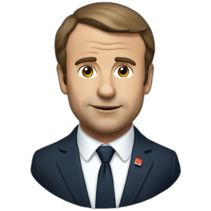ours mangeant Macron emoji