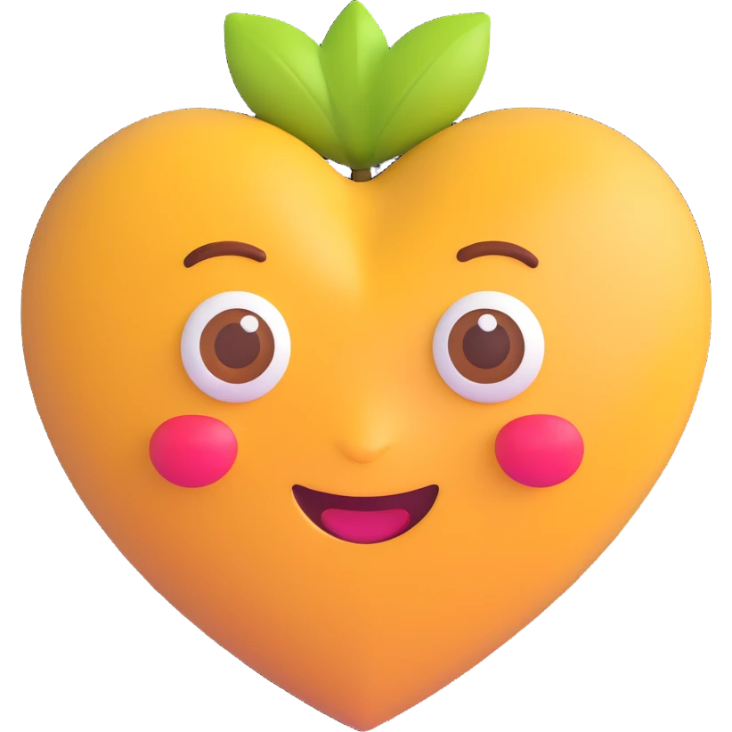 hazel heart emoji emoji