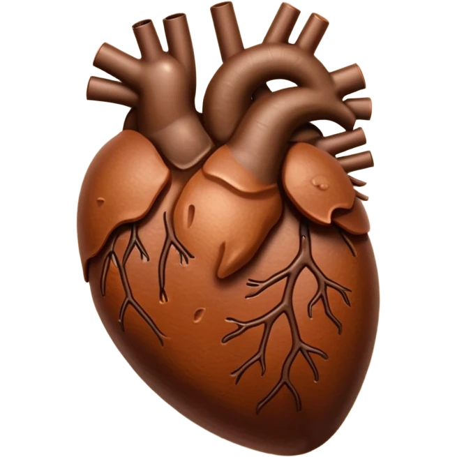 Make human liver iPhone emoji style emoji