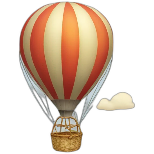 hot-air balloon emoji