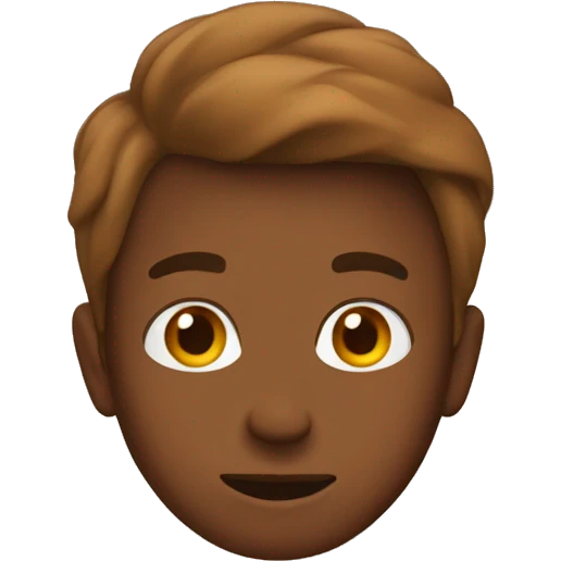 Brown fall emoji emoji