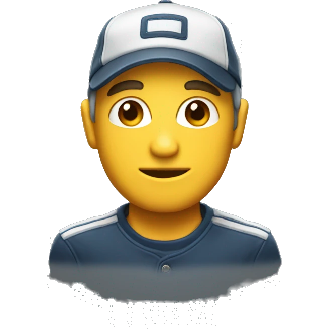 hackerman with cap emoji