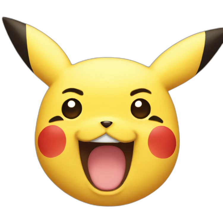 pikachu face emoji