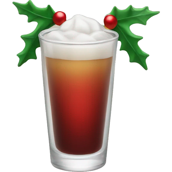 Christmas drinks  emoji