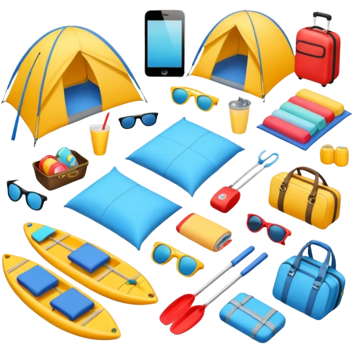 vacation equipment emoji