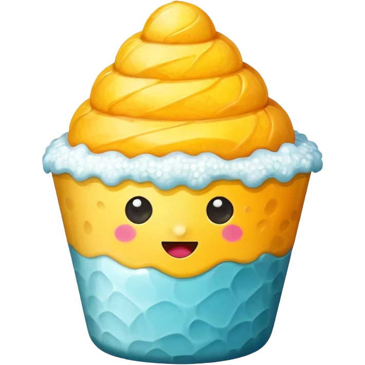 mango shaved ice
 emoji