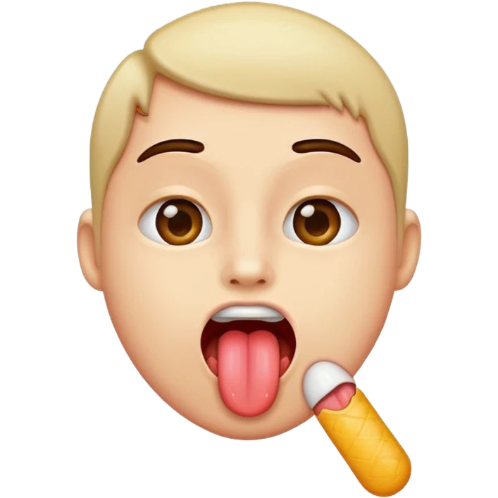 Tounge sticking out  emoji