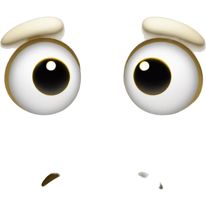Make a normal yellow circle emoji but make the eyes and mouth like this :3 emoji