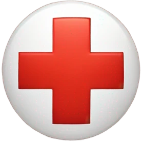 red cross emoji