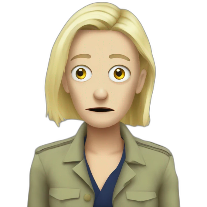 marine lepen zombie emoji