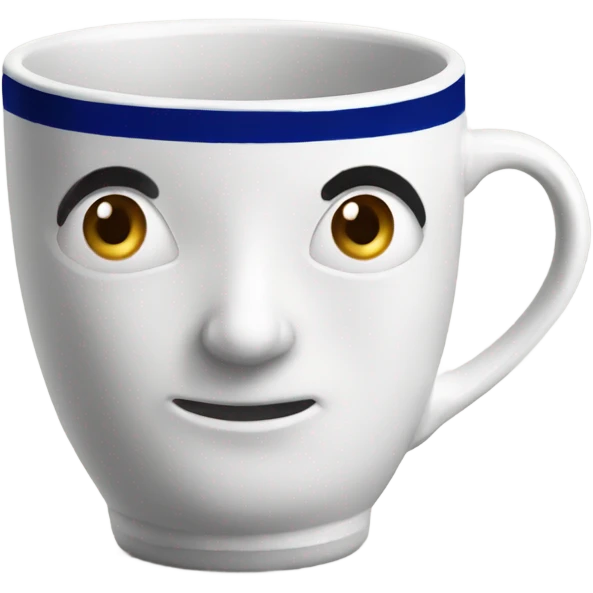 French ceramic cup emoji