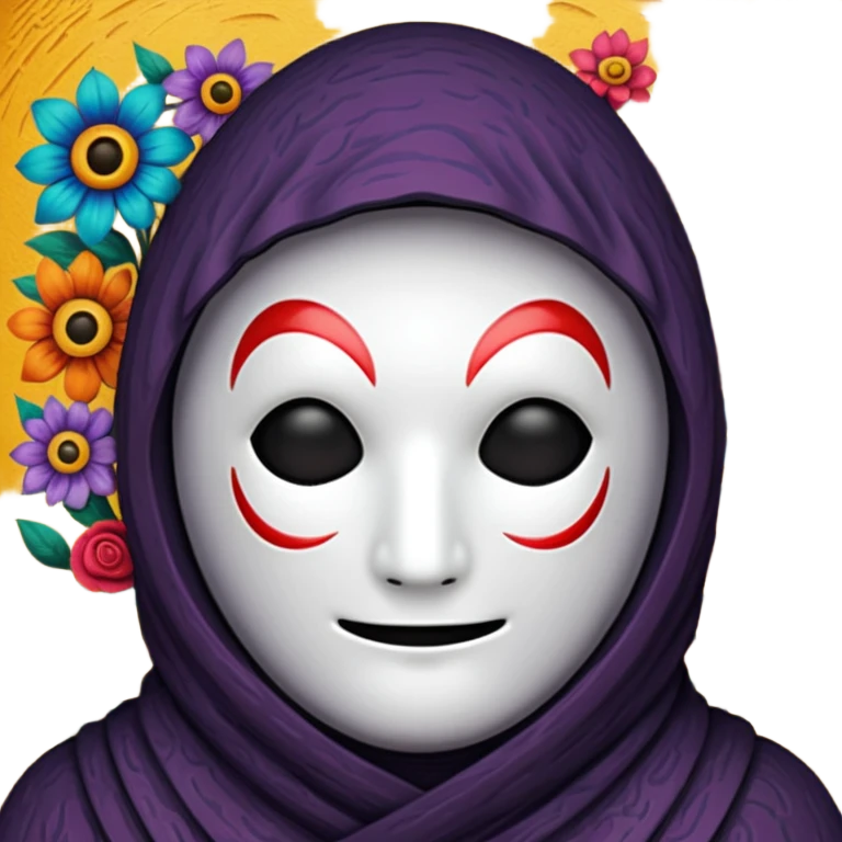 artwork no face emoji